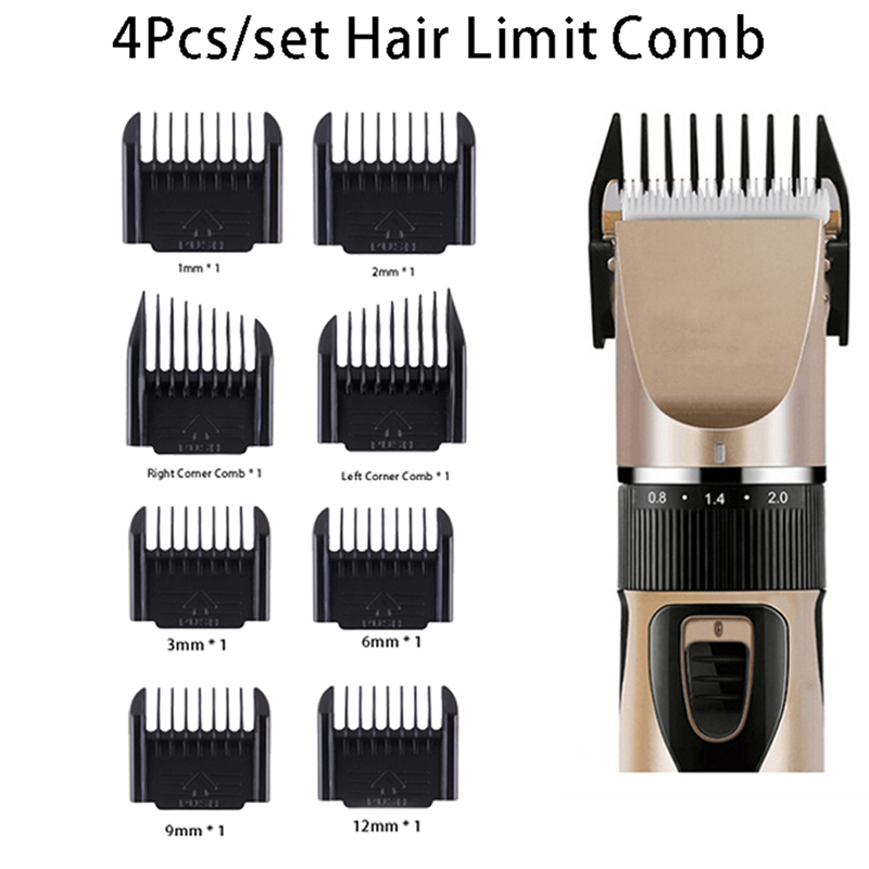 Men'S Grooming Guide - Saç Kesme Kılavuz Tarağı 4'lü Set