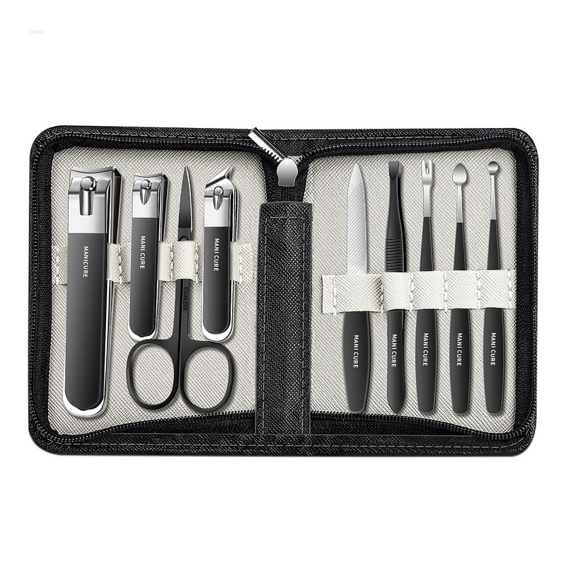 Mens Grooming Kit Gift Set - Paslanmaz Çelik Tırnak Kesme Seti Evde