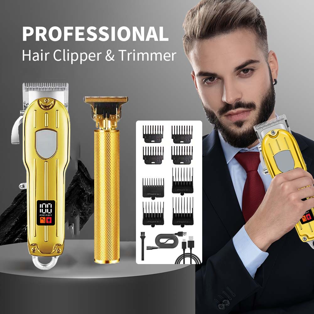 Men'S Grooming Guide - Erkekler için 2'si 1 Arada Elektrikli