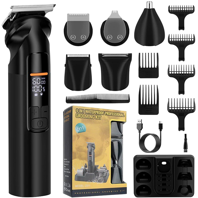 Men'S Grooming Hair And Body Wash - Erkek Vücut Tüyü Düzeltici 4'ü 1