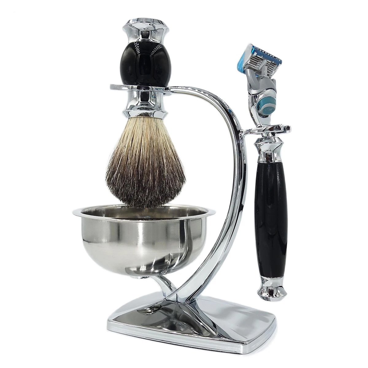Mens Grooming Kit Gift Set - iRAZOR Classic 4'ü 1 Arada Islak