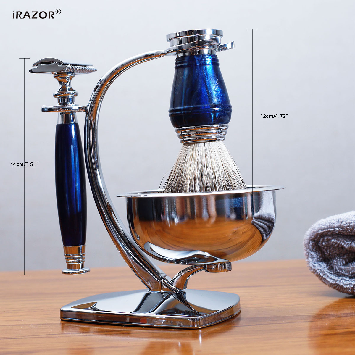 iRAZOR Royal Blue Lüks Erkek T - Mens Grooming Kit Luxury incelemesi ve fiyatı