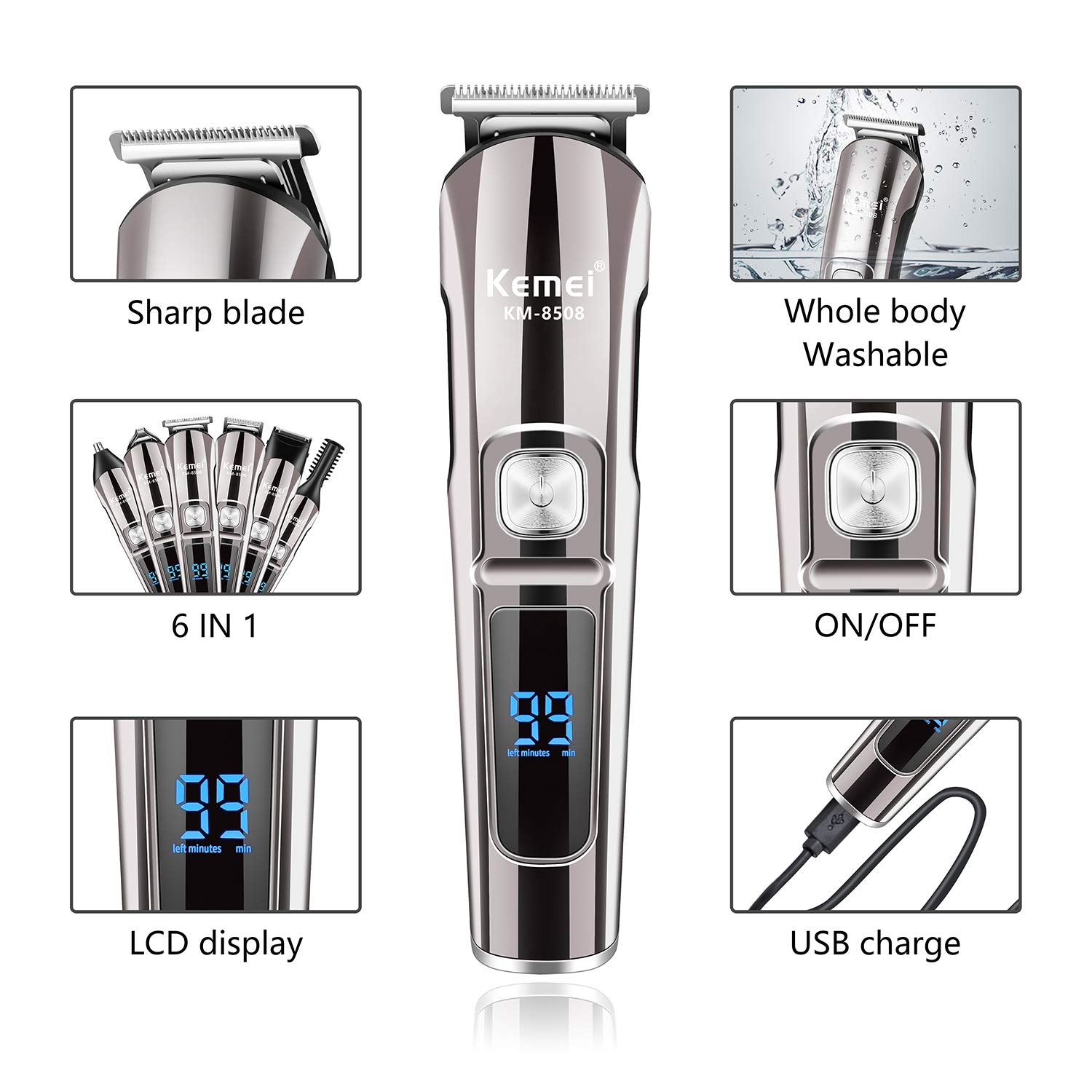 Orijinal kemei hepsi bir arada - Men'S Grooming Hair And Body Wash incelemesi ve fiyatı